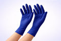 GUANTE NITRILO AZUL COBALTO