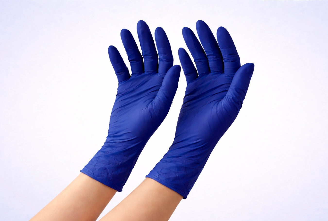 GUANTE NITRILO AZUL COBALTO